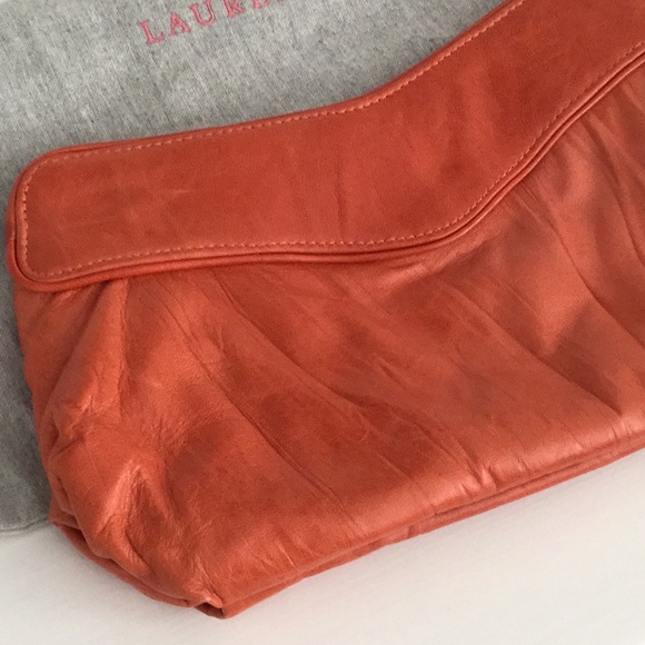 Lauren Merkin Leather Clutch - Picture 2 of 5